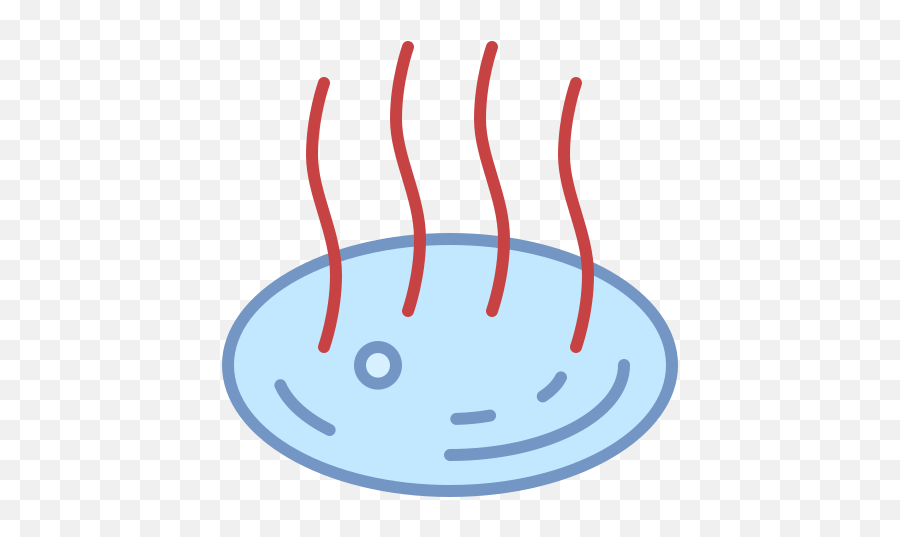Hot Springs Icon - Circle Emoji,Hot Springs Emoji
