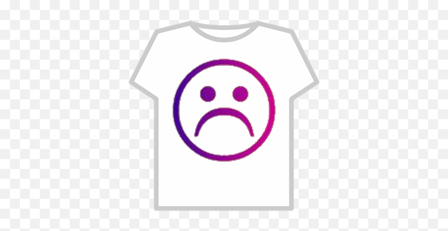 Gradient Faded Sad Pink And Purple Face - Sad Face Emoji Drawing,Filthy Frank Emoji