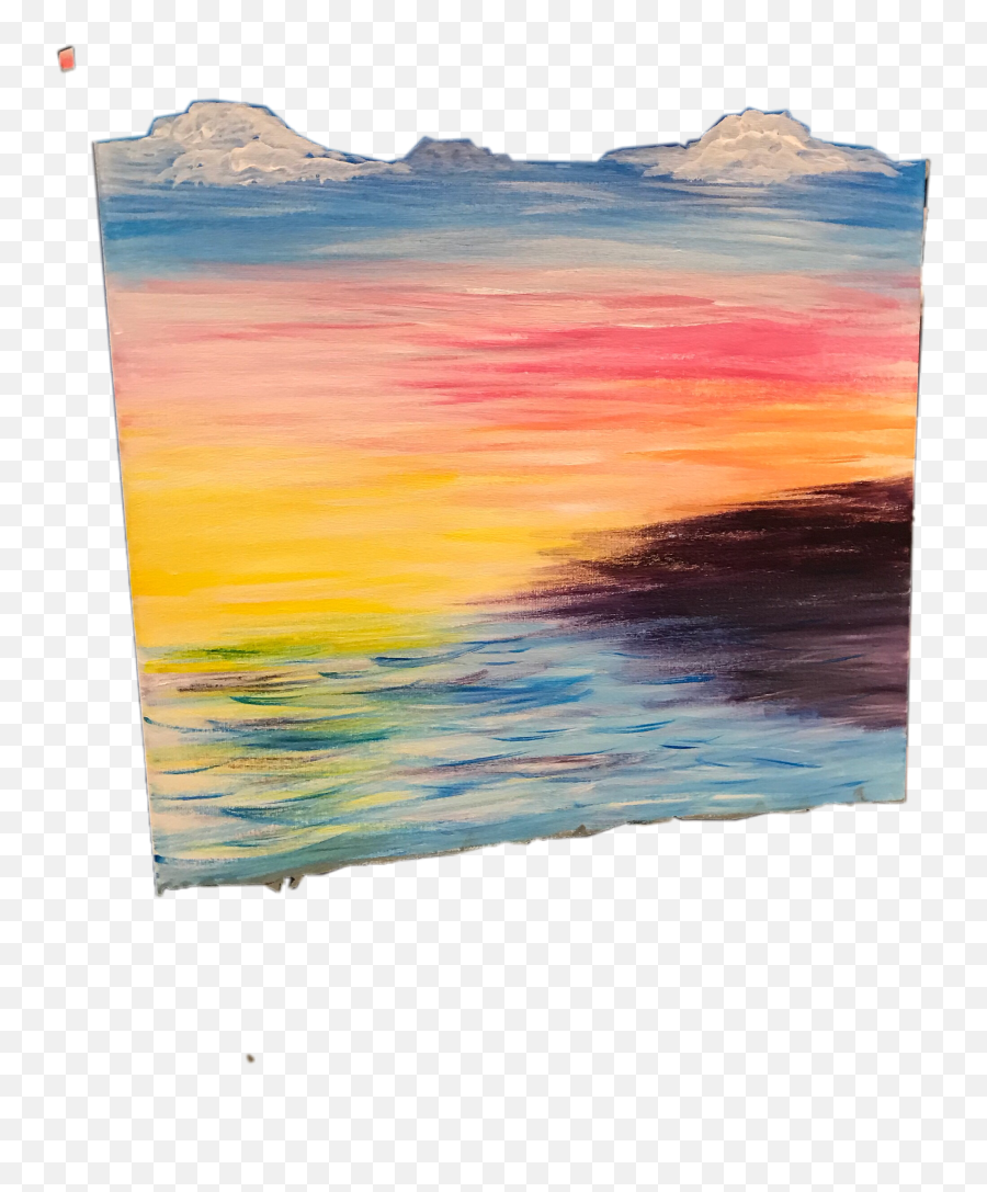 Remixed Canvas Art Painting Colors - Watercolor Paint Emoji,Emoji Canvas Painting