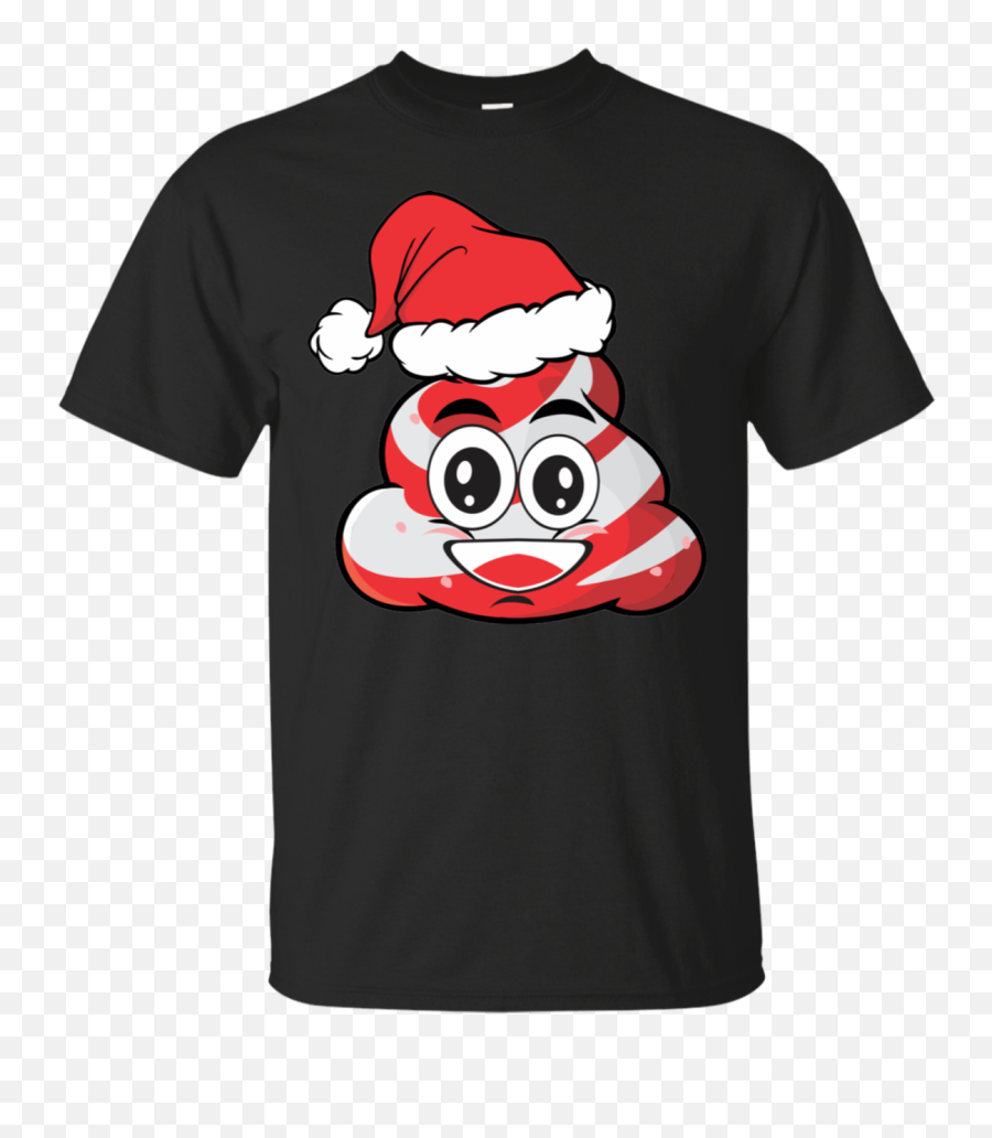 Poop Emoji Candy Cane Poop Emoji Funny Christmas Shirt,Candy Emoji