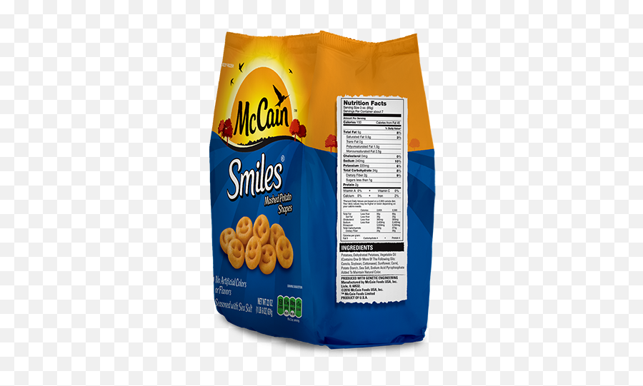 Smiles - Mccain Seasoned Wedges Nutrition Emoji,Potato Emoji