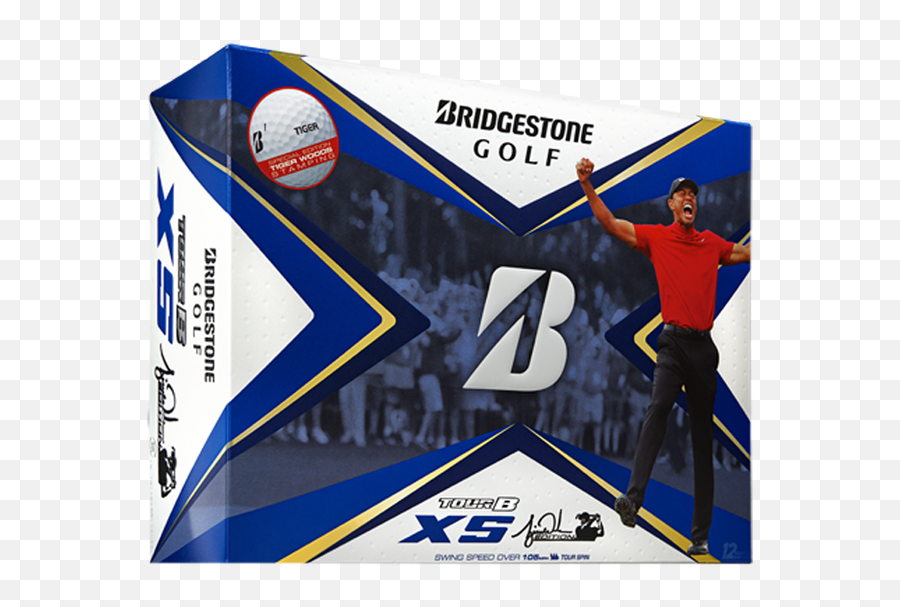 Bridgestone Tour Xs Tiger Edition - Tiger Woods Golf Ball Emoji,Shaka Emoji