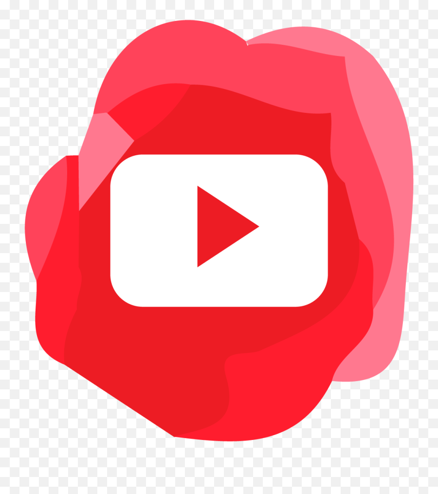 Youtube Yt Logo Png Abstract Red Background - Fb Ig Youtube Logo Png Emoji,Youtube Logo Emoji