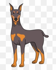 Doberman Pinscher Clipart Free Download Transparent Png - Doberman Clipart Emoji,Beagle Emoji