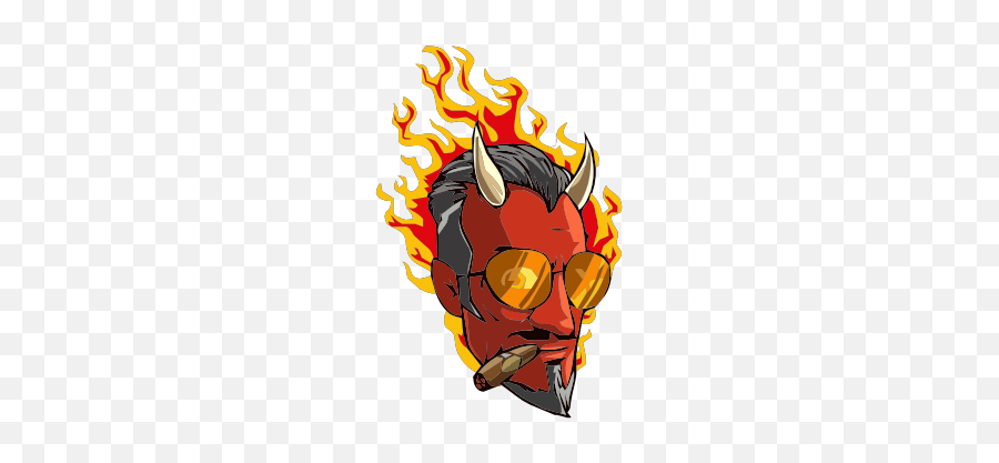 Gtsport - Fictional Character Emoji,Fire Devil Girl Emoji