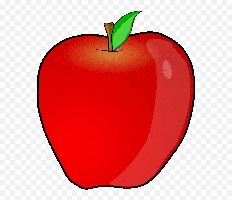 Healthy Clipart Healthy Fruit Healthy - Transparent Background Clipart Apple Emoji,Emoji Fruit Snacks