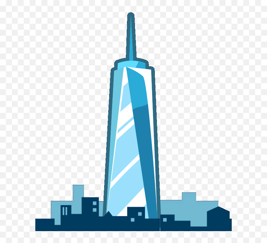 Top World Trade Center Stickers For - One World Trade Center Sticker Emoji,Skyscraper Emoji