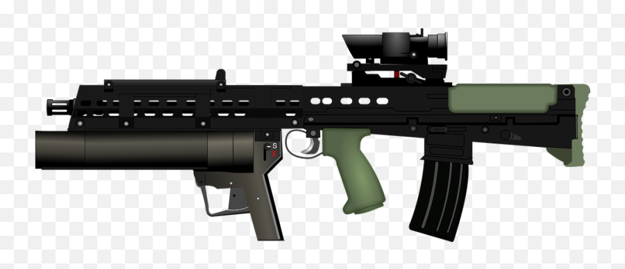Rifle Gun Weapon - Gel Ball Gun Australia Emoji,Gun And Star Emoji