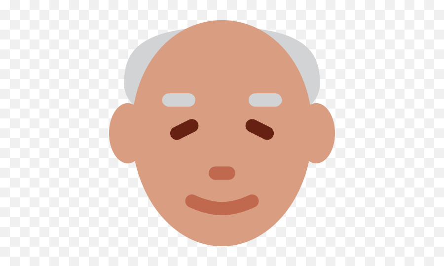 Twemoji 1f474 - Illustration,Brown Nose Emoji