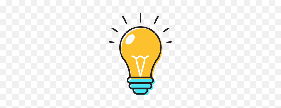 Riddle Of The - Light Bulb Idea Icon Emoji,Lightbulb Emoji