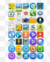 Samsung Galaxy App Icons - S4 Pack Emoji