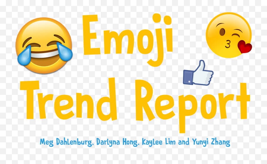 Emoji Trend Report - Facebook Like Icon,Universal Emojis