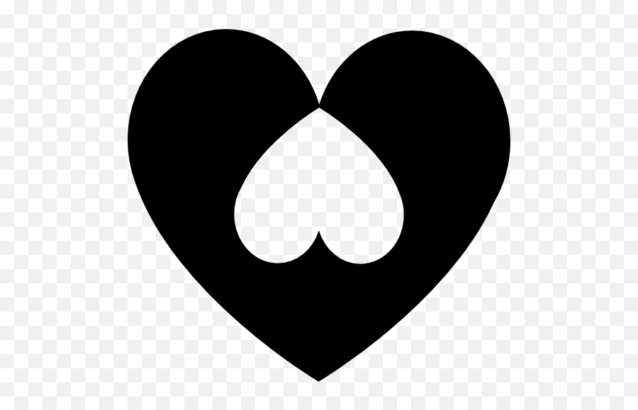 Heart With Upside Down Heart Sticker White Upside Down Heart Emoji 