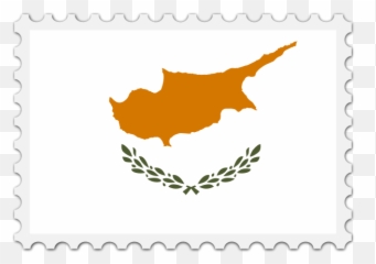 Cyprus Flag Stamp - Greek And Emoji