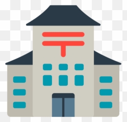 Fxemoji U1f3e3 - Post Office Japan Clipart,House Emoji