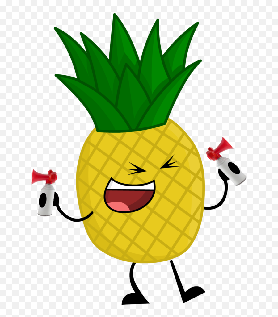 Cartoon Pineapple Png Picture - Bfdi Pineapple Emoji,Pineapple Emoticon