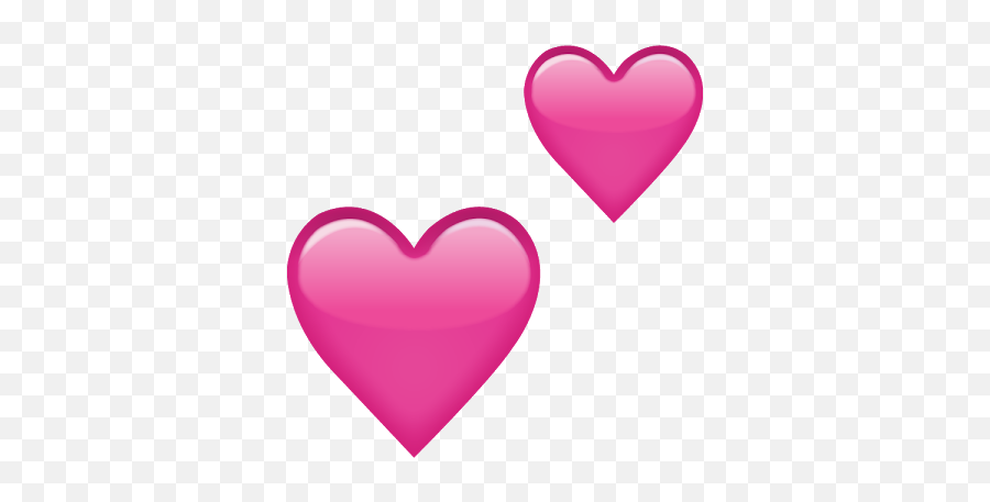 Corazones Hearts Pinks Pink Rosa Amor - Heart Emoji Transparent Background,Emoticon Corazon