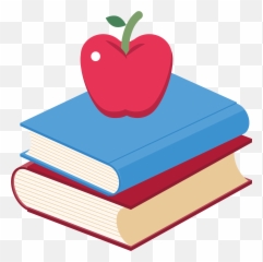 Book Clip Free Stock Png Files - Books And Apple Clipart Emoji,Emoji Ruler And Books