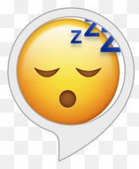 Alexa Skills - Sleep Emoji Transparent Background,Dream Emoticon