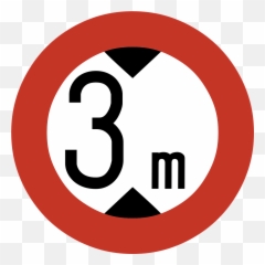 Traffic Ban Sign Vehicles Above - Emoji