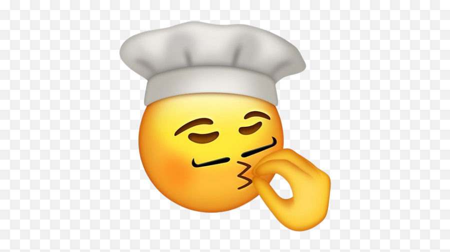 There Needs To Be A Emoji - Italian Chef Kiss Emoji,Chef Hat Emoji