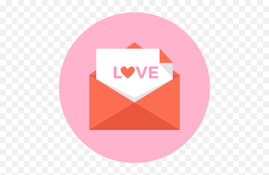 Love Letter Heart Valentines Day Free Icon Of Valentines - Carta San Valentin Png Emoji,Love Letter Emoji