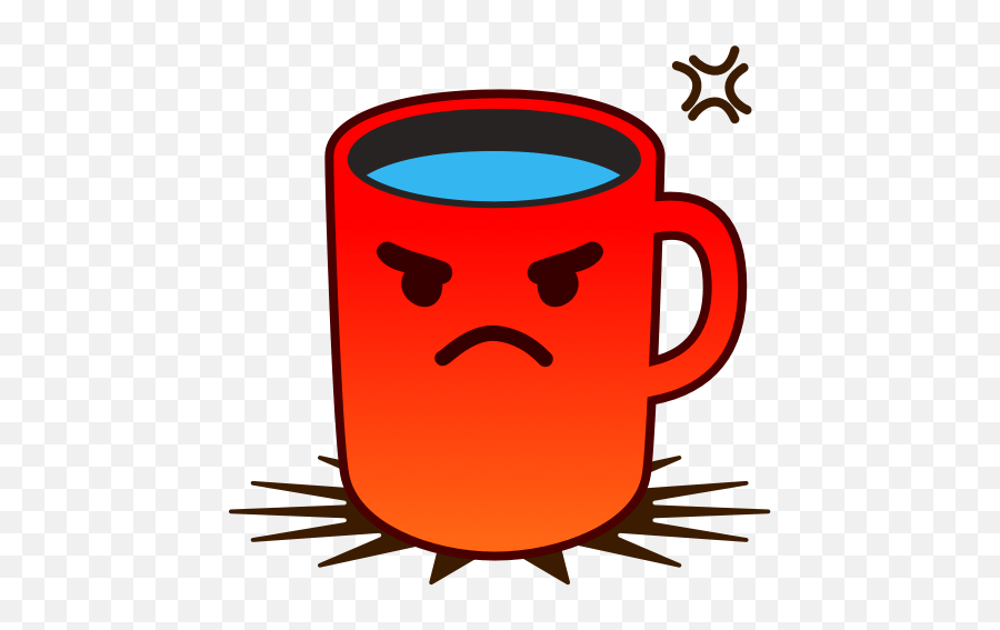 Gen0 - Coffee Cup Stickers Whatsapp All Emoji,Emoji Cups