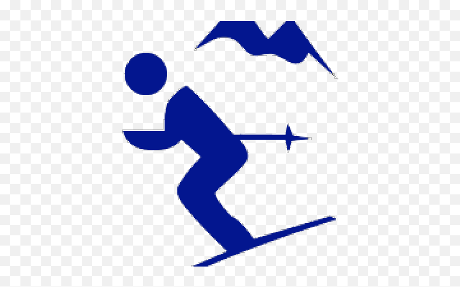 Skiing Clipart Crash - Png Download Full Size Clipart Skiing Clip Art Emoji,Collision Emoji