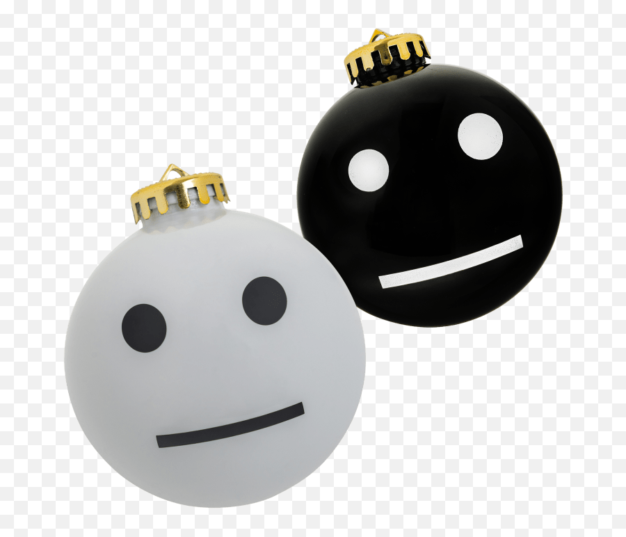 Meh Face Christmas Ornaments - Smiley Emoji,Emoji Christmas Ornaments