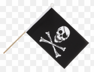 Download Pirate Skull And Bones - Flag HD Png Emoji
