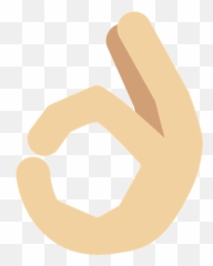 OK hand emoji clipart Free download transparent PNG - Ok Emoji