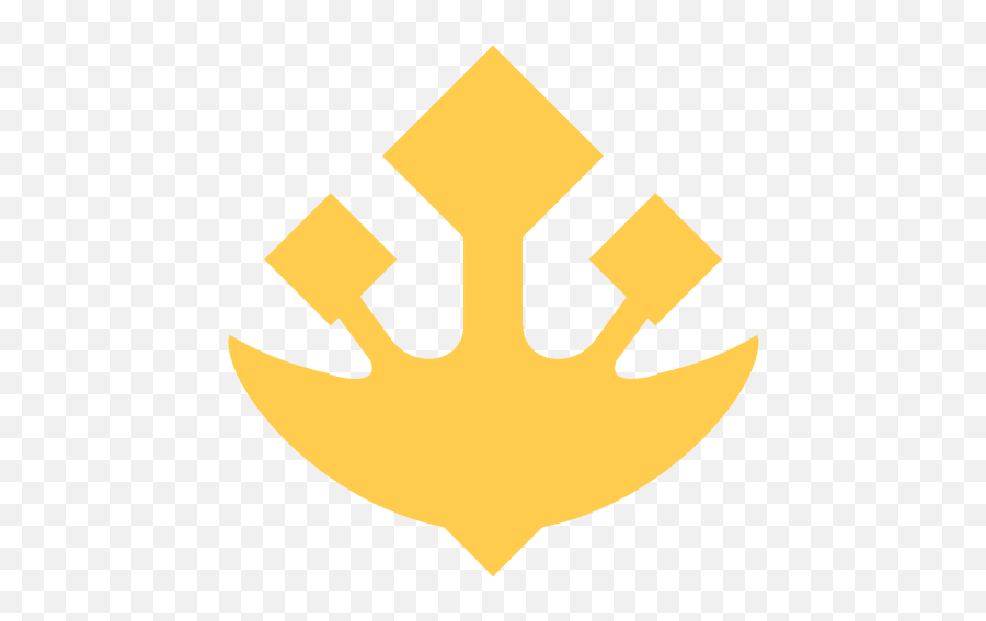 Twemoji 1f531 - Trident Emoji,Crown Emoji
