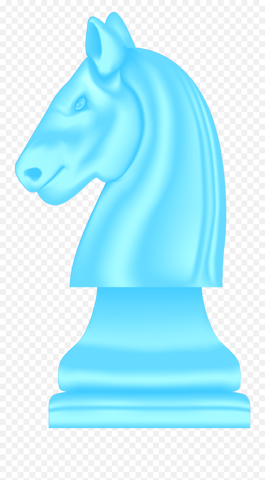 Blue Chess Knight Clipart Free Download Transparent Png - Solid Emoji,Knight Emoji