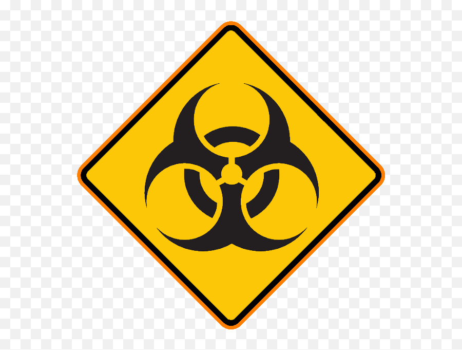 Toxic Emoji - Biohazard Sign,Biohazard Emoji