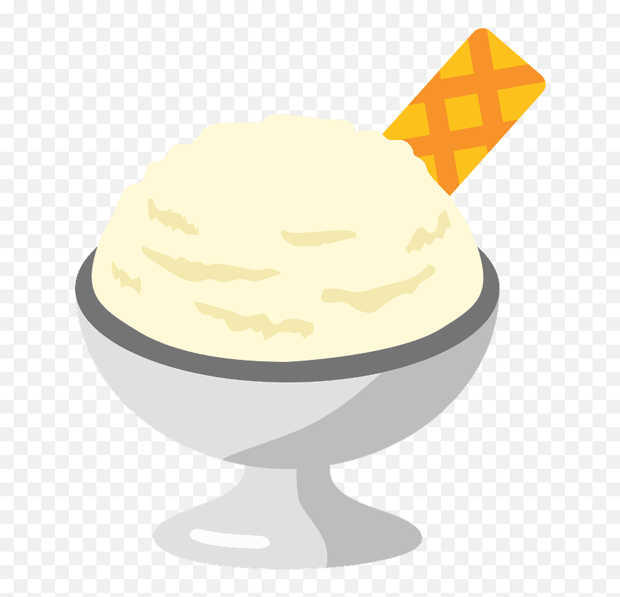 Ice Cream Emoji Clipart - Emoji De Helado,Icecream Emoji