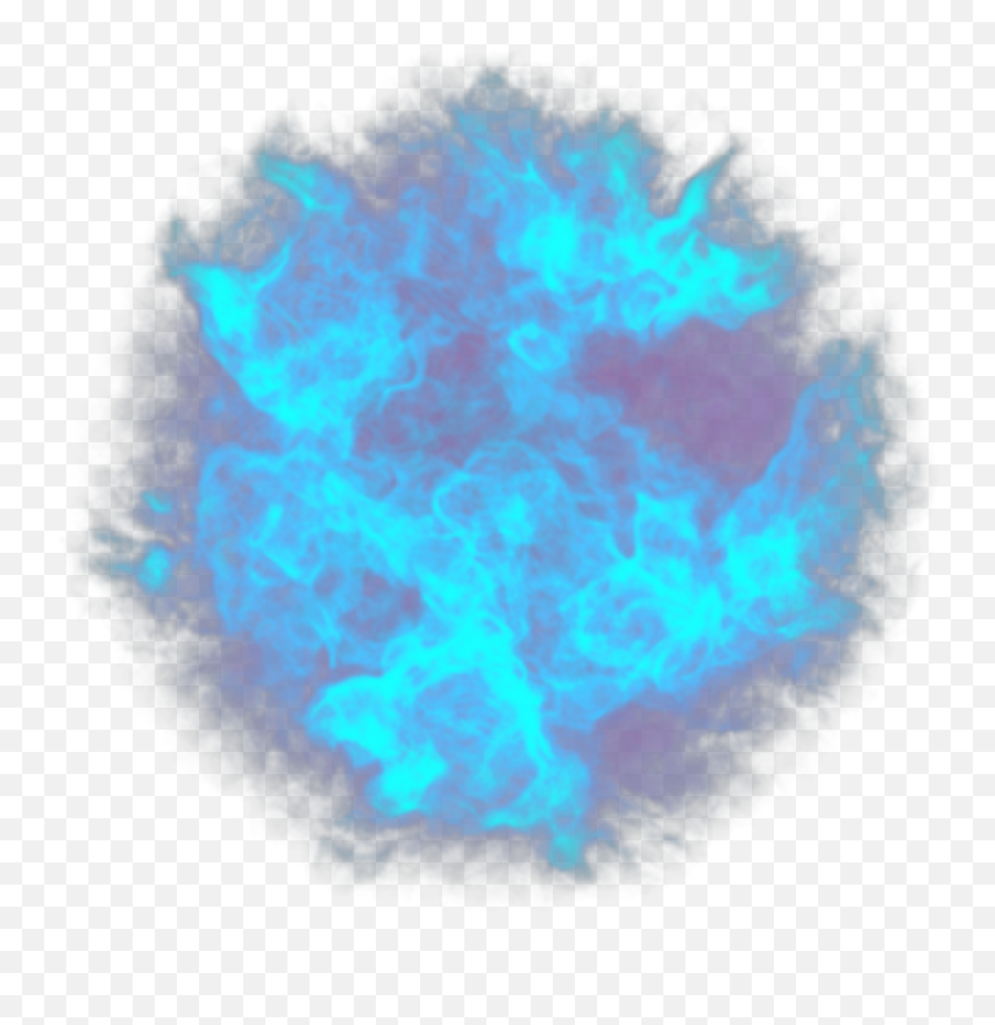 Blue Glow Png - Circle Blue Flame Png Emoji,Glowing Star Emoji