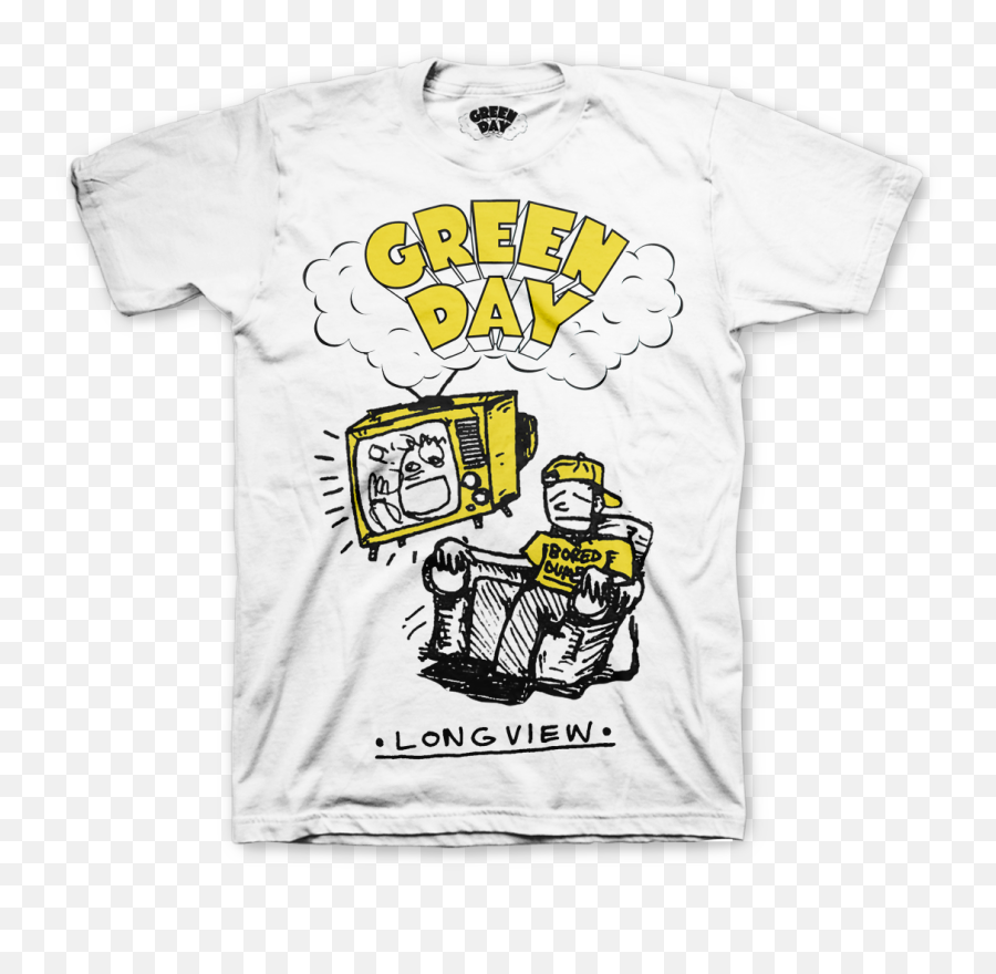 Longview T - Shirt Green Day Store Green Day High Quality Voodoo Glow Skulls T Shirt Emoji,Dookie Emoji