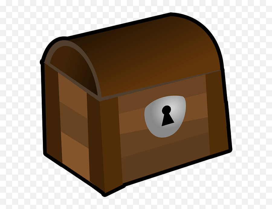 Treasure Map Clipart - Box With Lock Clipart Emoji,Treasure Chest Emoji