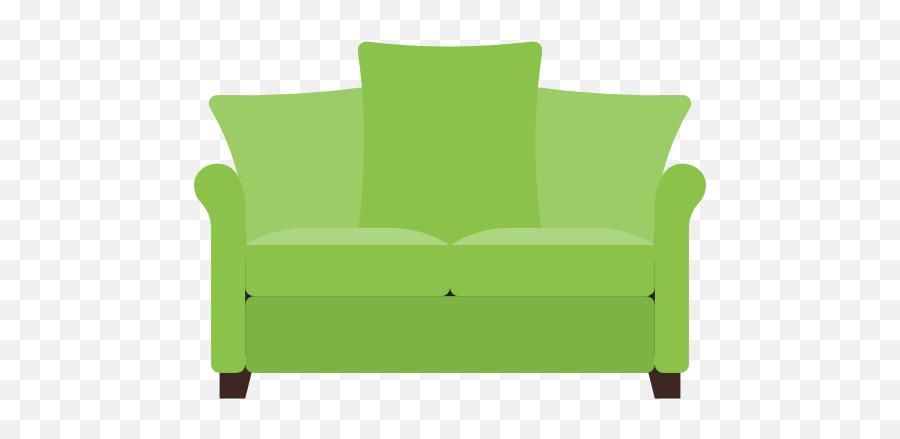 Sofa Furniture Transparent Png - Sofa Icon Color Vector Png Emoji,Sofa Emoji