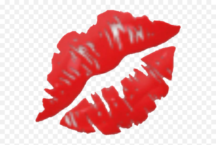 Emoji Kissmark Kiss Mark Red Love - Transparent Background Kisses Emoji Png,Red Check Mark Emoji
