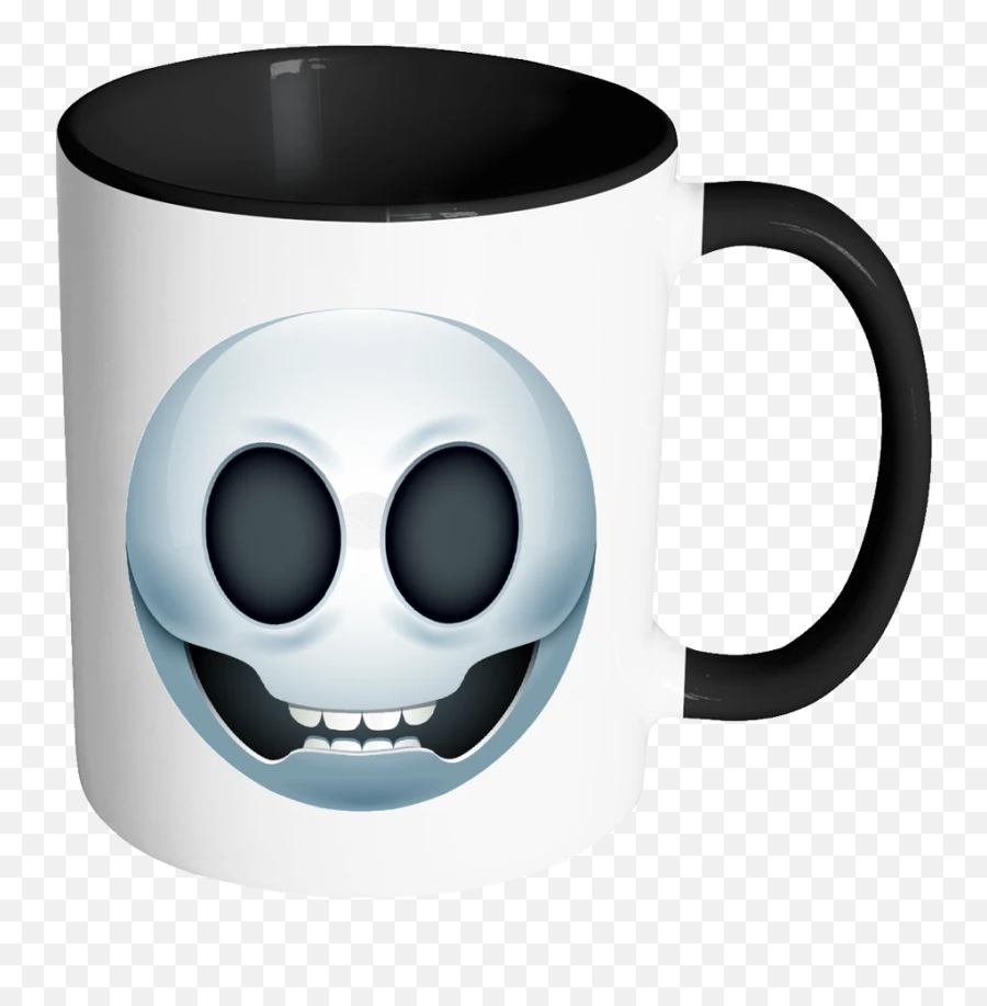 Emoji Skull Accent Mug - Best Dad In The Seven Kingdoms,Picnic Emoji