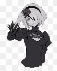 2b Nierautomata - B2 Nier Automata Profile Emoji,2b Emoji - free ...