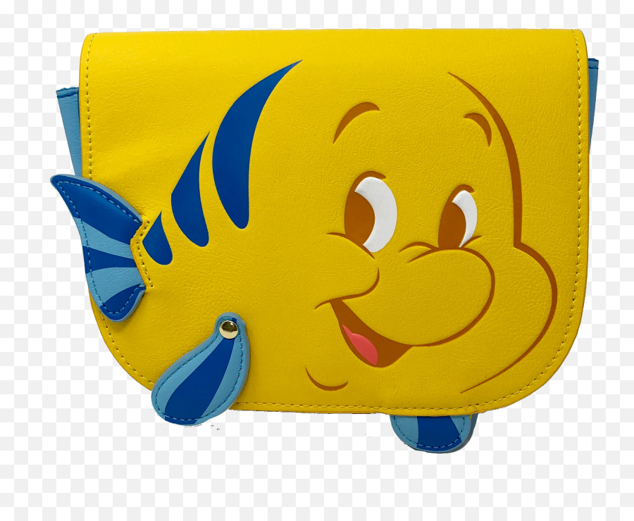 The Little Mermaid Ariel Pal - Flounder Little Mermaid Bag Emoji,Mermaid Emoticon