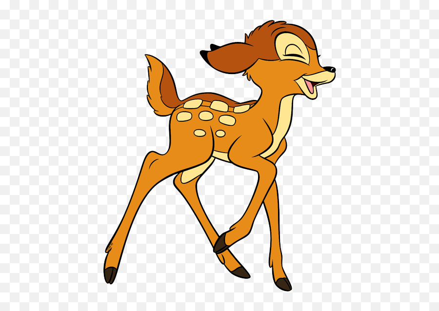 Laughing Clipart - Disney Clipart Bambi Emoji,Bambi Emoji
