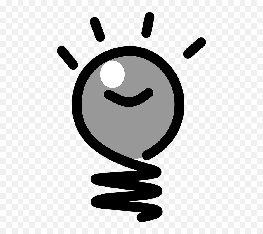 Free Vision Eye Vectors - Idea Clipart Emoji,Light Bulb Emoticon