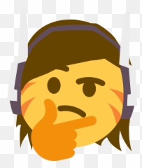 Va Thonk - Transparent Background Discord Thinking Emoji,Thonk Emoji