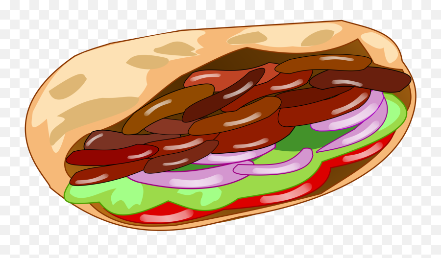 Kebab Clipart - Döner Clipart Png Emoji,Kebab Emoji