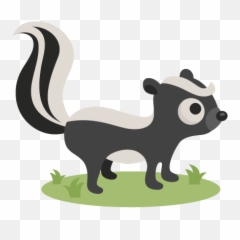 Free Baby Skunk Cliparts Download Free - Transparent Cute Woodland Animal Clipart Emoji,Skunk Emoticon