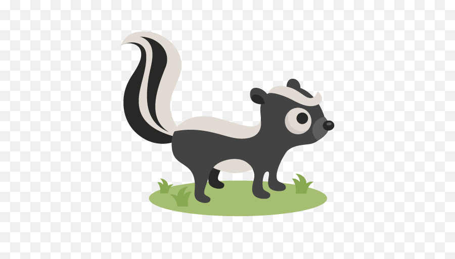 Free Baby Skunk Cliparts Download Free - Transparent Cute Woodland Animal Clipart Emoji,Skunk Emoticon