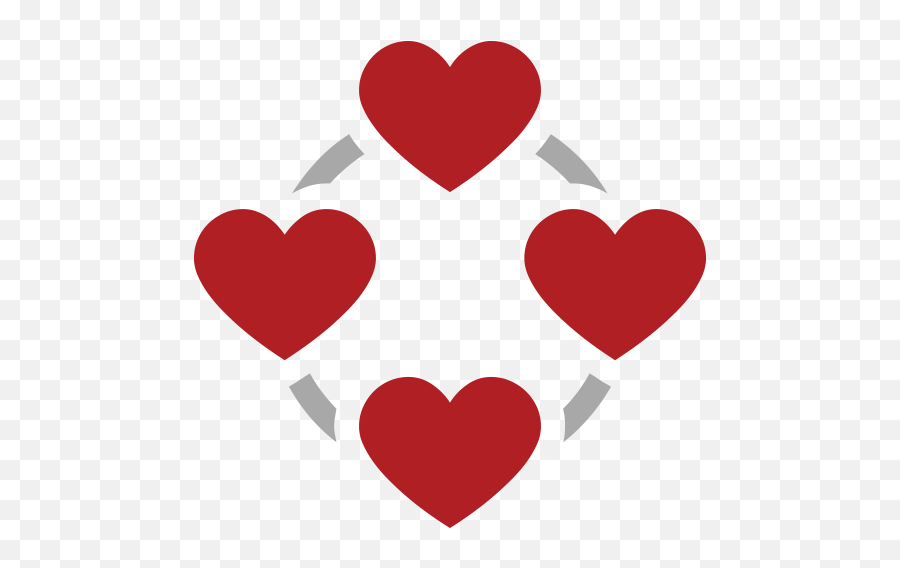 Two Hearts Emoji For Facebook Email Sms - Revolving Hearts Emoji,Double Heart Emoji